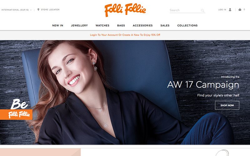 Folli Follie Redesigned A magical journey into the Folli Follie